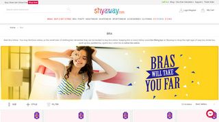 
                            5. Buy Bra Online, Ladies Bra Shopping in India - shyaway.com