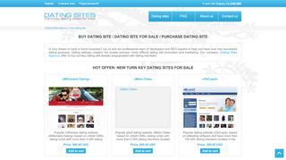 
                            3. Buy dating site / Dating site for sale / Purchase …