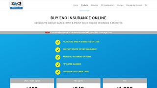 
                            8. Buy E&O Insurance Online | Errors & Omissions …