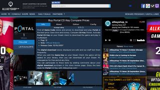 
                            4. Buy Portal CD KEY Compare Prices - AllKeyShop.com