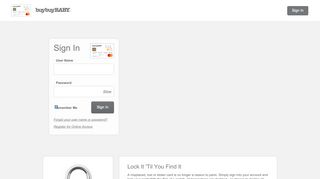 
                            3. buybuy BABY® Mastercard® - Manage your account