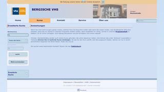 
                            7. BVHS: Kurssuche Bergische-VHS