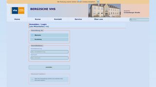 
                            1. BVHS: USER-Verwaltung Bergische-VHS