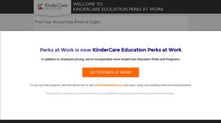 
                            8. by Email or Login - KinderCare Education Perks at Work