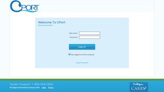 
                            8. C-Port - Login