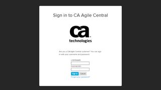 
                            4. CA Agile Central Login - Flowdock