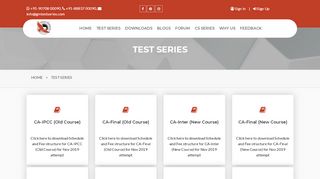 
                            8. CA Final Test Series Syllabus | CA Inter Test Series | CA ...