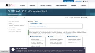 
                            3. CA PPM - CA PPM SaaS - 15.5.1 - Portuguese - Brazil - CA ...