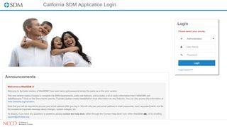 
                            4. CA SDM | California SDM Application Login