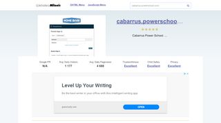
                            5. Cabarrus.powerschool.com website. PowerSchool page ...