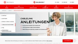 
                            3. CableLink Anleitungen - Salzburg AG für Energie, Verkehr ...
