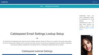 
                            8. Cablespeed Email Settings | Cablespeed Webmail ...