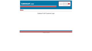 
                            2. Cablesurf VoIP - Customer Login