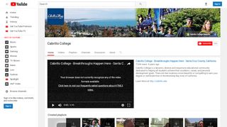 
                            9. Cabrillo College - YouTube