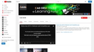 
                            6. CAD DESK - YouTube