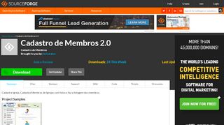 
                            7. Cadastro de Membros 2.0 download | SourceForge.net