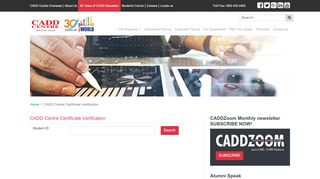 
                            9. CADD Centre Certificate Verification