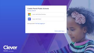 
                            4. Caddo Parish Public Schools - Clever | Log in