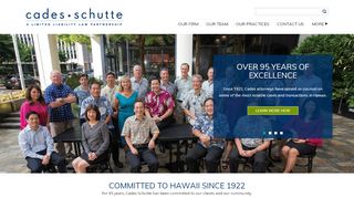 
                            7. Cades Schutte - Full-service law firm in Hawaii