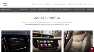 
                            5. Cadillac How-To's: Vehicle Features Overview & More