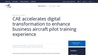 
                            6. CAE accelerates digital transformation to enhance business ...