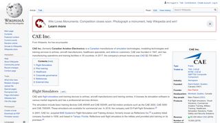 
                            7. CAE Inc. - Wikipedia