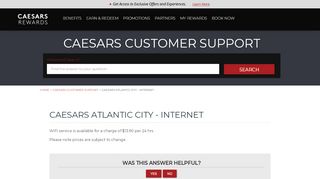 
                            6. Caesars Atlantic City - Internet - Oracle