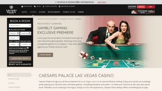 
                            6. Caesars Palace Las Vegas Casino - Caesars Entertainment