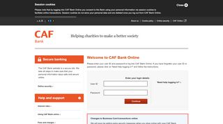 
                            7. CAF Bank Online