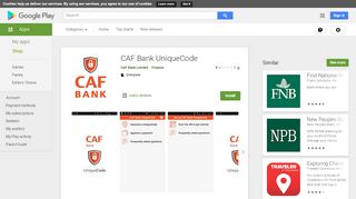 
                            4. CAF Bank UniqueCode - Apps on Google Play