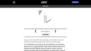 
                            7. Cafe Brief – CAFE