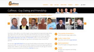 
                            2. Caffmos Community - free gay dating / gay chat for mature ...