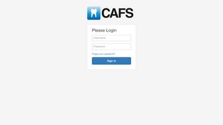 
                            2. CAFS Portal
