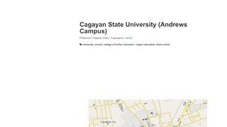
                            6. Cagayan State University (Andrews Campus) - Wikimapia