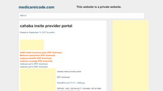 
                            3. cahaba insite provider portal – medicareicode.com