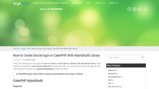 
                            4. CakePHP HybridAuth - Create Social login …