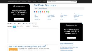 
                            8. Cal Perks Discounts - allspecialcoupons.com
