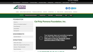 
                            7. Cal Poly Pomona Foundation, Inc. - Home