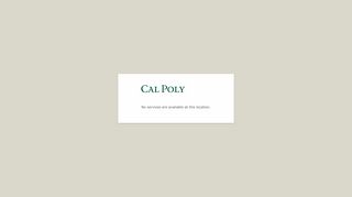 
                            11. Cal Poly Web Login Service