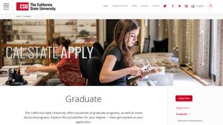 
                            5. Cal State Apply - Graduate | CSU
