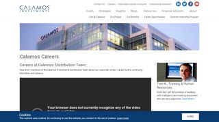 
                            8. Calamos Careers | Calamos Investments