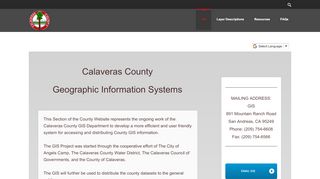 
                            5. Calaveras County GIS