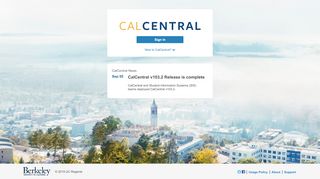 
                            2. CalCentral: Home