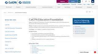
                            5. CalCPA Education Foundation - California Society of CPAs