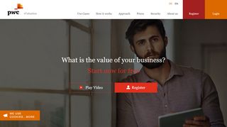 
                            5. Calculate your business value online | PwC eValuation
