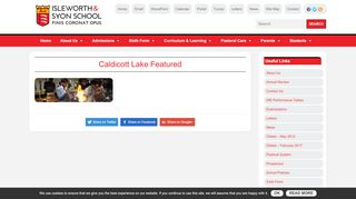 
                            7. Caldicott Lake Featured - Isleworth & Syon School