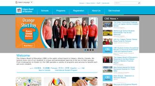
                            4. Calgary Board of Education: Homepage