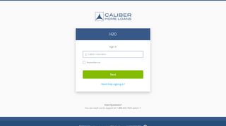 
                            3. Caliber Home Loans - h2o.caliberdirect.com
