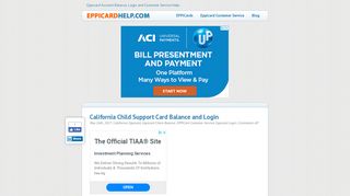 
                            5. California Child Support Card Balance and Login