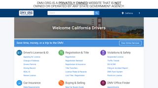 
                            3. California DMV Guide | DMV.ORG